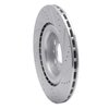 E-Line Drilled & Slotted Silver Brake Rotor, Fits Select Alfa Romeo, Position: Rear Left - image 3