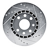 E-Line Drilled & Slotted Silver Brake Rotor, 1988-2002 GM, Position: Front Right - image 1