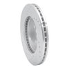 E-Line Drilled & Slotted Silver Brake Rotor, 1999-2002 GM, Position: Front Right - image 3