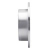 E-Line Drilled & Slotted Silver Brake Rotor, 1999-2002 GM, Position: Rear Left - image 4