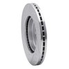 E-Line Drilled & Slotted Silver Brake Rotor, 2000-2002 GM, Position: Front Right - image 3
