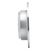 E-Line Drilled & Slotted Silver Brake Rotor, 1990-1995 Jaguar, Position: Rear Right - image 4