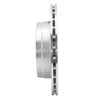 E-Line Drilled & Slotted Silver Brake Rotor, 1995-2006 Jaguar, Position: Rear Right - image 3