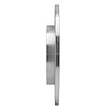 E-Line Drilled & Slotted Silver Brake Rotor, 2001-2008 Fits Multiple Makes/Models, Position: Rear Left