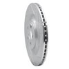 E-Line Drilled & Slotted Silver Brake Rotor, Fits Select Jaguar, Position: Rear Right - image 3