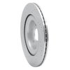 E-Line Drilled & Slotted Silver Brake Rotor, 2014-2021 Jaguar, Position: Rear Right - image 4