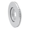 E-Line Drilled & Slotted Silver Brake Rotor, 2018-2020 Fits Multiple Makes/Models, Position: Front Left - image 4