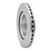 E-Line Drilled & Slotted Silver Brake Rotor, 2012-2021 Tesla, Position: Front Right - image 1