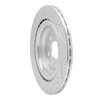 E-Line Drilled & Slotted Silver Brake Rotor, Fits Select Tesla, Position: Rear Right - image 3