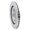 E-Line Drilled & Slotted Silver Brake Rotor, 2012-2021 Tesla, Position: Rear Left - image 2
