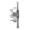 E-Line Drilled & Slotted Silver Brake Rotor, 1982-1987 Volvo, Position: Front Right - image 3