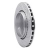 E-Line Drilled & Slotted Silver Brake Rotor, 2004-2007 Volvo, Position: Rear Left - image 2