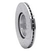 E-Line Drilled & Slotted Silver Brake Rotor, 2007-2018 Fits Multiple Makes/Models, Position: Front Left - image 2