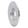 E-Line Drilled & Slotted Silver Brake Rotor, Fits Select Volvo, Position: Rear Left - image 4