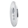 E-Line Drilled & Slotted Silver Brake Rotor, Fits Select Volvo, Position: Rear Left - image 2