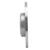 E-Line Drilled & Slotted Silver Brake Rotor, 1969-1989 Peugeot, Position: Front Left - image 3