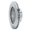 E-Line Drilled & Slotted Silver Brake Rotor, 1982-1988 BMW, Position: Front Left - image 4