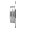 E-Line Drilled & Slotted Silver Brake Rotor, 1982-1989 BMW, Position: Rear Left - image 3