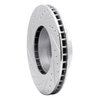 E-Line Drilled & Slotted Silver Brake Rotor, 1987-1995 BMW, Position: Front Right - image 4