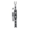 E-Line Drilled & Slotted Silver Brake Rotor, 1995-2002 BMW, Position: Right Front - image 3