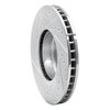 E-Line Drilled & Slotted Silver Brake Rotor, 1995-2001 BMW, Position: Front Right - image 2