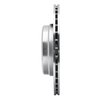 E-Line Drilled & Slotted Silver Brake Rotor, 1995-2003 BMW, Position: Rear Left - image 4