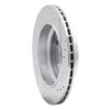 E-Line Drilled & Slotted Silver Brake Rotor, 1996-2003 BMW, Position: Rear Left - image 4