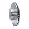E-Line Drilled & Slotted Silver Brake Rotor, 2000-2003 BMW, Position: Front Right - image 3