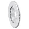 E-Line Drilled & Slotted Silver Brake Rotor, 2001-2006 BMW, Position: Left Front - image 2