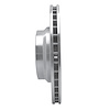E-Line Drilled & Slotted Silver Brake Rotor, 2002-2008 BMW, Position: Front Right - image 1