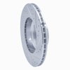 E-Line Drilled & Slotted Silver Brake Rotor, 2006-2012 BMW, Position: Front Left - image 4