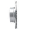 E-Line Drilled & Slotted Silver Brake Rotor, 2008-2013 BMW, Position: Rear Left - image 4