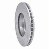 E-Line Drilled & Slotted Silver Brake Rotor, 2011-2016 BMW, Position: Front Right - image 2