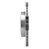 E-Line Drilled & Slotted Silver Brake Rotor, 2011-2016 BMW, Position: Rear Left - image 1