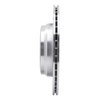E-Line Drilled & Slotted Silver Brake Rotor, 2012-2020 BMW, Position: Rear Left - image 4