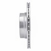 E-Line Drilled & Slotted Silver Brake Rotor, 2012-2021 BMW, Position: Rear Right - image 3