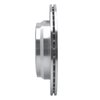 E-Line Drilled & Slotted Silver Brake Rotor, 2013-2020 BMW, Position: Rear Left - image 2