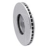 E-Line Drilled & Slotted Silver Brake Rotor, 2002-2006 BMW, Position: Front Right - image 4