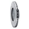 E-Line Drilled & Slotted Silver Brake Rotor, Fits Select Fits Multiple Makes/Models, Position: Front Left - image 3