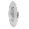 E-Line Drilled & Slotted Silver Brake Rotor, 2009-2014 Mini, Position: Rear Right - image 1
