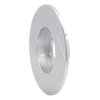 E-Line Drilled & Slotted Silver Brake Rotor, 2013-2016 Mini, Position: Rear Right - image 4