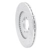 E-Line Drilled & Slotted Silver Brake Rotor, 1983-1990 GM, Position: Front Right - image 3