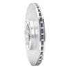 E-Line Drilled & Slotted Silver Brake Rotor, 1986-2006 Fits Multiple Makes/Models, Position: Front Left - image 2