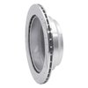 E-Line Drilled & Slotted Silver Brake Rotor, 1992-2004 Fits Multiple Makes/Models, Position: Rear Right - image 4