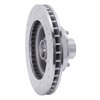 E-Line Drilled & Slotted Silver Brake Rotor, 1969-1973 Mopar, Position: Front Right - image 2