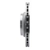 E-Line Drilled & Slotted Silver Brake Rotor, Fits Select Mopar, Position: Rear Left - image 3