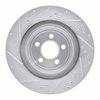 E-Line Drilled & Slotted Silver Brake Rotor, Fits Select Mopar, Position: Rear Right - image 3