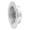E-Line Drilled & Slotted Silver Brake Rotor, 2007-2017 Fits Multiple Makes/Models, Position: Rear Right - image 4