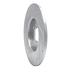 E-Line Drilled & Slotted Silver Brake Rotor, Fits Select Mopar, Position: Rear Right - image 1