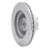 E-Line Drilled & Slotted Silver Brake Rotor, 1970-1972 Mopar, Position: Front Right - image 2